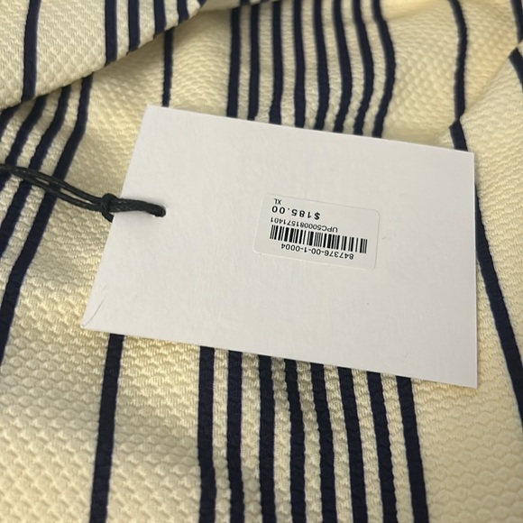 NWT Onia Isabella Pique One Piece Striped Swimsuit - Picture 7 of 8